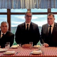 UVEK JE DOBRO SRESTI SE SA ISKRENIM PRIJATELJEM Vučić razgovarao sa Orbanom i Dodikom (FOTO)