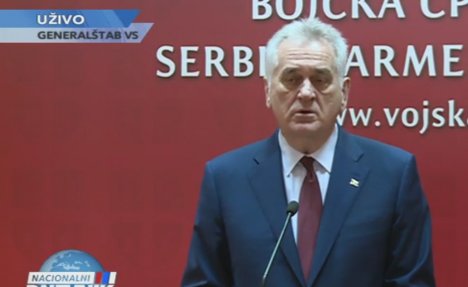 VIDEO GENERALŠTAB VOJSKE SRBIJE Nikolić: Pojavljivanje jedinice ROSU bio je znak da Albanci žele rat