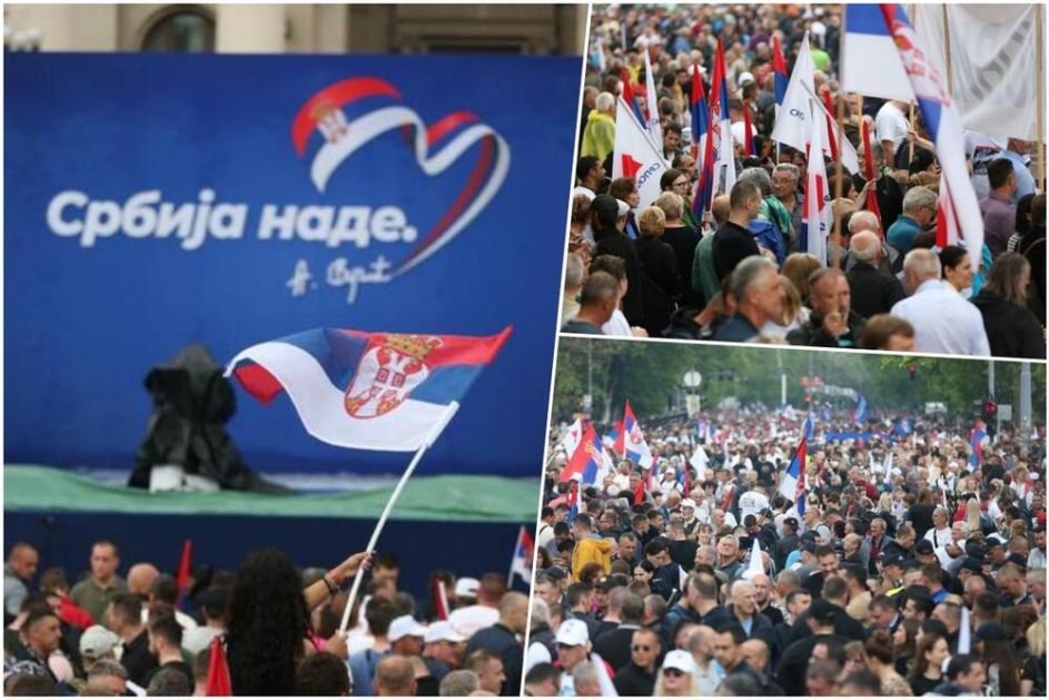 200.000 LJUDI NA SKUPU SRBIJA NADE Predsednik Vučić: Ovo je poslednje veče da se obraćam kao predsednik SNS!