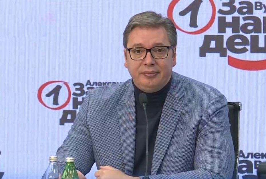 UŽIVO POSLE PREDSEDNIŠTVA SNS Vučić: Narod ne treba da brine, struje i gasa imamo a višak domaćinski skladištimo u Banatski Dvor