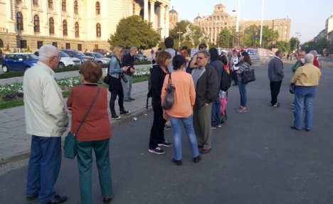 PROTEST, 32. DAN: Skup održan bez šetnje, sutra od 18 časova novo okupljanje