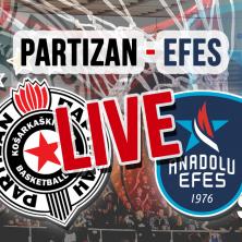 UŽIVO: Partizan - Anadolu Efes