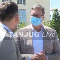 Predsednik Vučić obišao radove na Savskom trgu: Primićemo prvu vakcinu za koju srpski stručnjaci kažu da je bezbedna! 