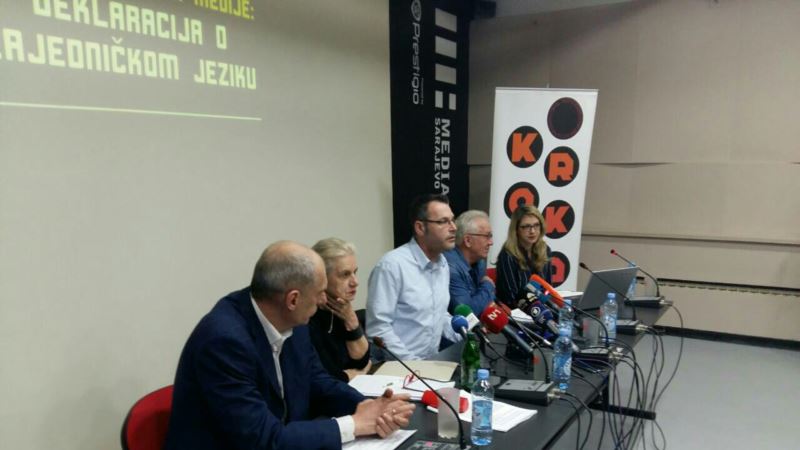UŽIVO: Predstavljanje Deklaracije o zajedničkom jeziku u Sarajevu