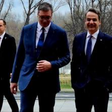 VUČIĆ SA MICOTAKISOM U PALATI SRBIJA Predsednik Srbije i grčki premijer se obratili javnosti: Imali smo otvoren, iskren i prijateljski razgovor o svim važnim pitanjima