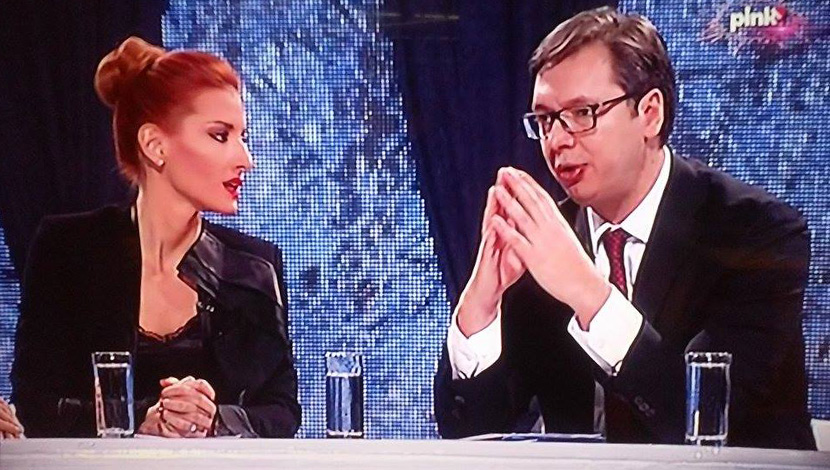 Jelena Milić napustila emisiju tokom rasprave sa premijerom Vučićem (FOTO) (VIDEO)