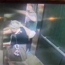UZNEMIRUJUĆE: Nadzorna kamera snimila HOROR scenu u liftu, devojčica završila na UŠIVANJU ruke (VIDEO)