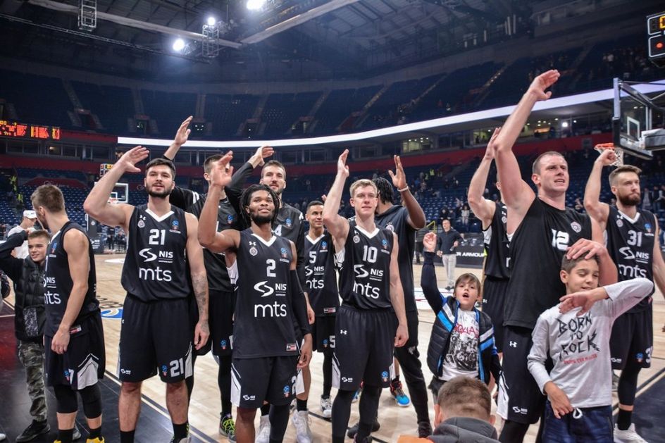 Ubedljiva pobeda Primorske za prvi poraz Partizana u sezoni