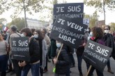 Ubijeni francuski nastavnik odmah proglašem mučenikom slobode