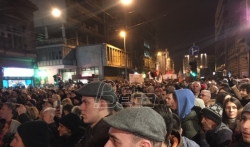 Učesnici protesta traže ostavku ministra policije Nebojše Stefanovića 