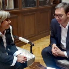 Država će brzo reagovati Pavlović prekinula ŠTRAJK GLAĐU nakon sastanka sa Vučićem