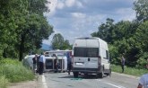 Udes na magistrali smrti kod Čačka: Od siline udara auto se prevrnuo na bok