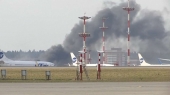 Ugašen požar kod moskovskog aerodroma 