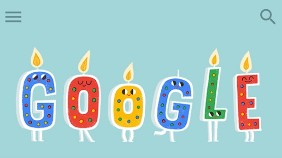 google rođendan Google Doodle rodjendan ugasite sveće | Mondo Portal google rođendan