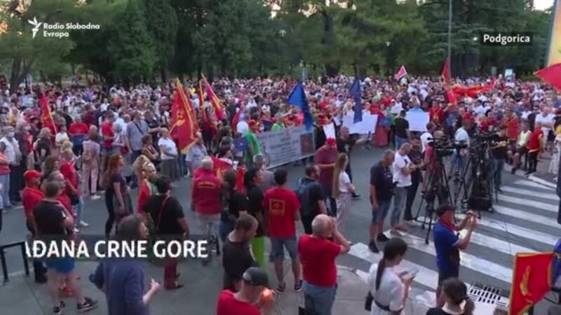 Ugovor sa SPC je veleizdaja države – nastavak protesta u Podgorici