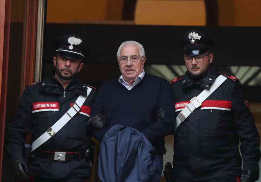 Uhapšen novi šef sicilijanske mafije i još 45 mafijaša