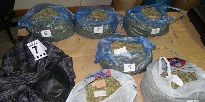 Uhapšena trojica mladića: Videli policiju, bacili 560 grama marihuane