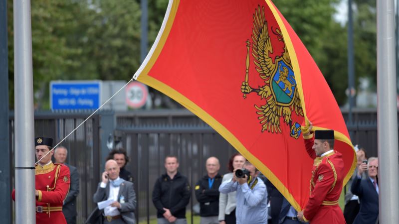 Uhapšene tri osobe zbog paljenja zastave Crne Gore