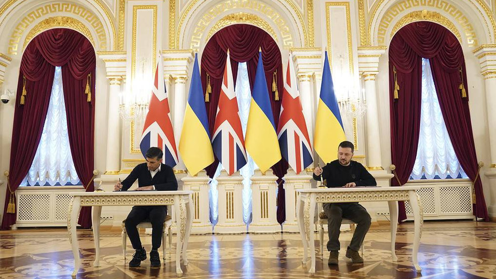 Ukrajina i Velika Britanija potpisale sporazum o bezbednosnim garancijama