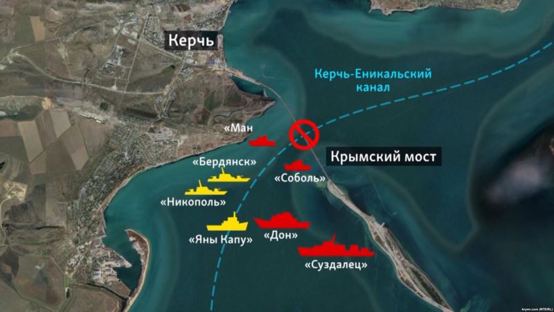 Ukrajina upozorava Rusiju da će poslati brodove kroz Kerč