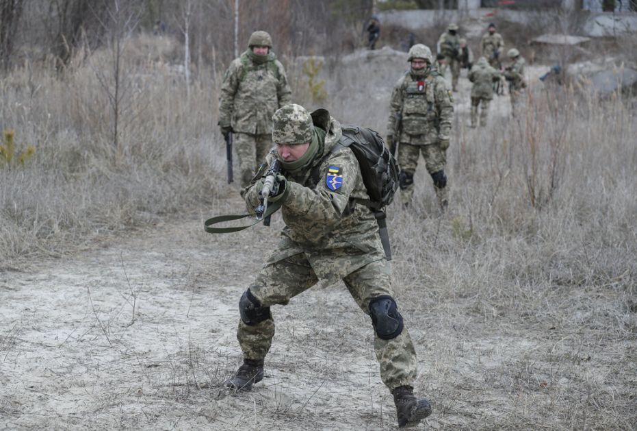 Ukrajinske jedinice u Donjecku u punoj borbenoj pripravnosti