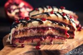 Ukus koji će vas oboriti s nogu: Torta s čokoladom, bademima, šlagom i marmeladom od nara
