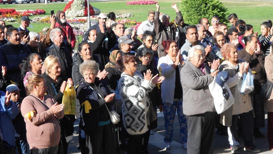 Ulični prodavci polovne robe protestovali u Kragujevcu