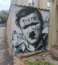 Uništen mural posvećen Bati Živojinoviću FOTO