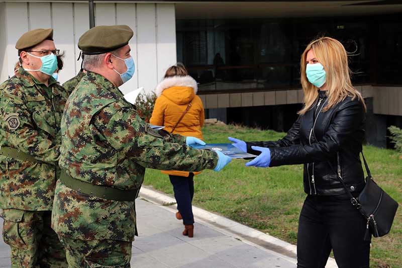 Uprava za vojno zdravstvo Ministarstva odbrane jača za 95 pripadnika