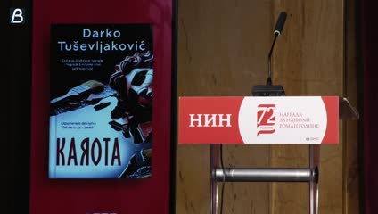 Uručena NIN-ova nagrada za roman Karota Darku Tuševljakoviću