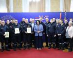 Uručeni ugovori dobrovoljnim vatrogasnim društvima u Nišu
