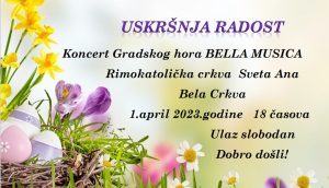Uskršnji koncert hora “Bella Musica”