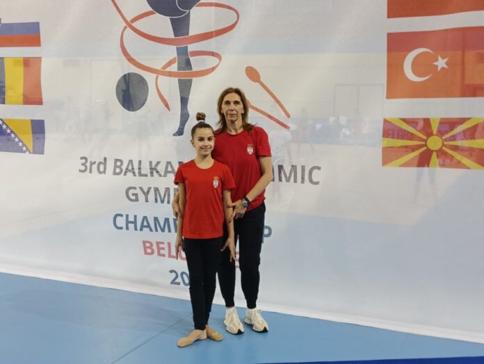 Uspeh Nišlijke u ritmičkoj gimnastici – osvaja Balkan, sanja Evropu