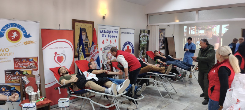 Uspešna akcija dobrovoljnog davanja krvi u Hramu Svete Trojice