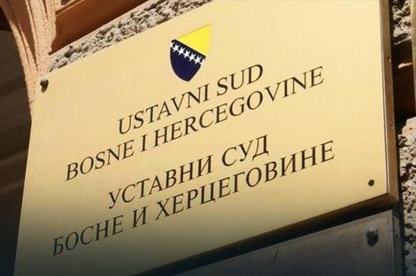 Ustavni sud BiH odbio zahteve poslanika Narodne skupštine Srpske