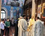 Uz verski obred, u skladu sa tužnim dešavanjima u Srbiji, obeležen Đurđevdan, krsna slava članova NCPD Branko
