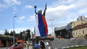 Užice: Otkrivanje spomenika „Velika Srbija“ 31. oktobra