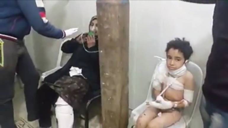 Uznemirujući snimci: Djeca žrtve hemijskog napada