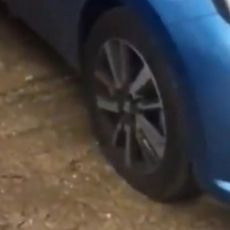 VANDALIZAM U BEOGRADU U TOKU NOĆI: Neko izbušio gume na svim parkiranim automobilima (VIDEO)