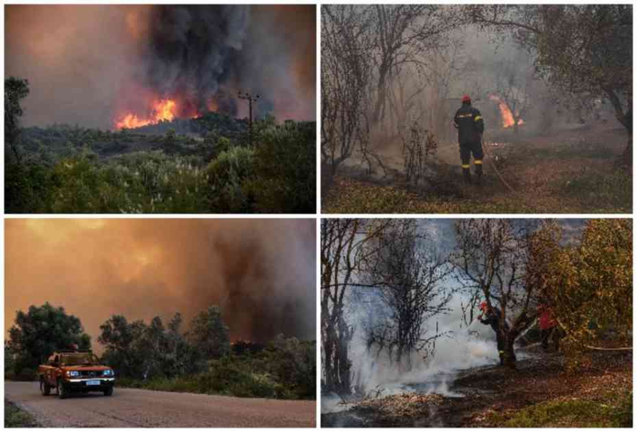 VANREDNA SITUACIJA PROGLAŠENA NA EVIJI: Požari pod kontrolom, ali hitne mere ostaju dok god gori! (VIDEO, FOTO)