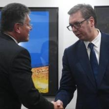 VAŽAN SASTANAK O UBRZANOM PRIDRUŽIVANJU SRBIJE EU Vučić sa potpredsednikom Evropske komisije (FOTO)