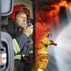 VELIKI POŽAR U BEOGRADU: Gori kuća na Paliluli, vatrogasci na terenu