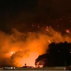 VELIKI POŽAR U LOS ANĐELESU: Evakuisano 100 HILJADA ljudi, škole i putevi zatvoreni! (VIDEO)