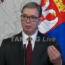 VEOMA SMO SREĆNI ŠTO ĆEMO MOĆI PO TOM PITANJU DA OSTVARUJEMO DOBRE REZULTATE Vučić i Putin razgovarali i o posevnim lekovima za decu