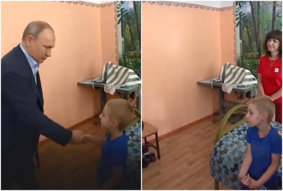VI STE PUTIN? MOJ VRTIĆ JE POTONUO! Ruski predsednik obećao dečaku (6) da će sve biti renovirano, pa mu dao jedan savet (VIDEO)