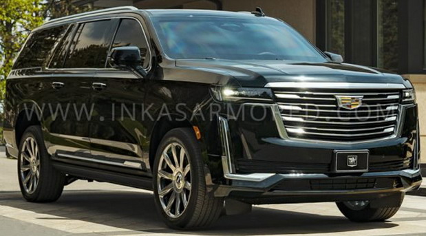 VIDEO: Blindirani Inkas Cadillac Escalade