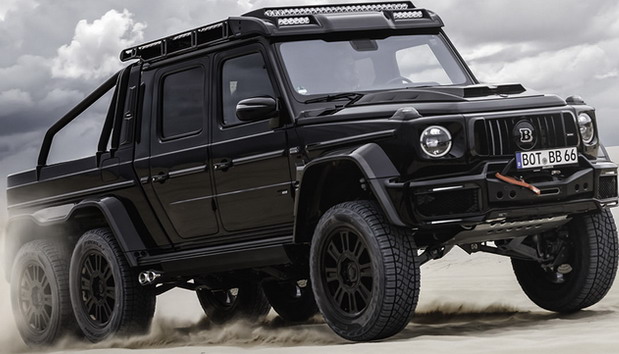 VIDEO: Brabus XLP 800 6x6 Adventure