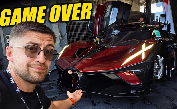 VIDEO: Bugatti Bolide gospodari Nirburgringom