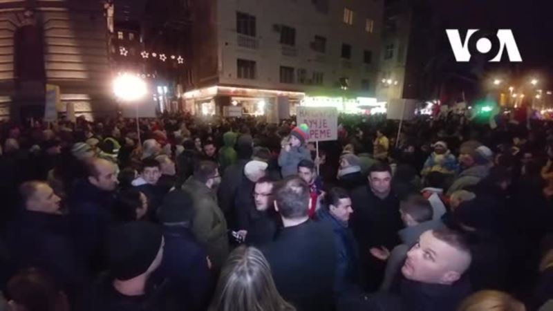 VIDEO Četrvrti građanski protest u Beograd