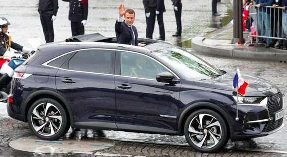 VIDEO: DS7 Crossback zvanično vozilo na inauguraciji novog francuskog predsednika Makrona